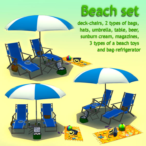 beach set