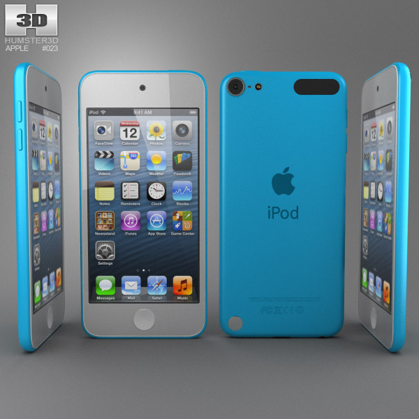 Apple Ipod Touch 5th Generation 3d Model Electronics On Hum3d