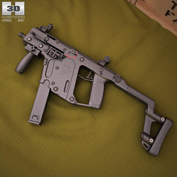 Kriss Vector Smg 3d Model Weapon On Hum3d