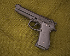 Beretta M9 3D model