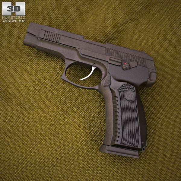 Mp 443 Grach 3d Model Weapon On Hum3d