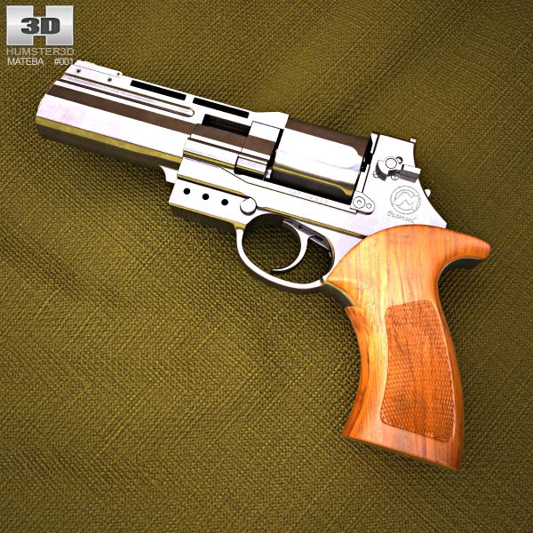 Mateba Autorevolver 3D model Weapon on Hum3D