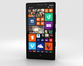 Nokia Lumia 930 黑色的 3D模型