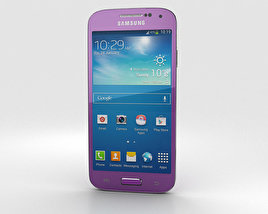 Samsung Galaxy S4 Mini Purple 3D model