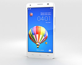 Huawei Honor 3X G750 Blanc Modèle 3D