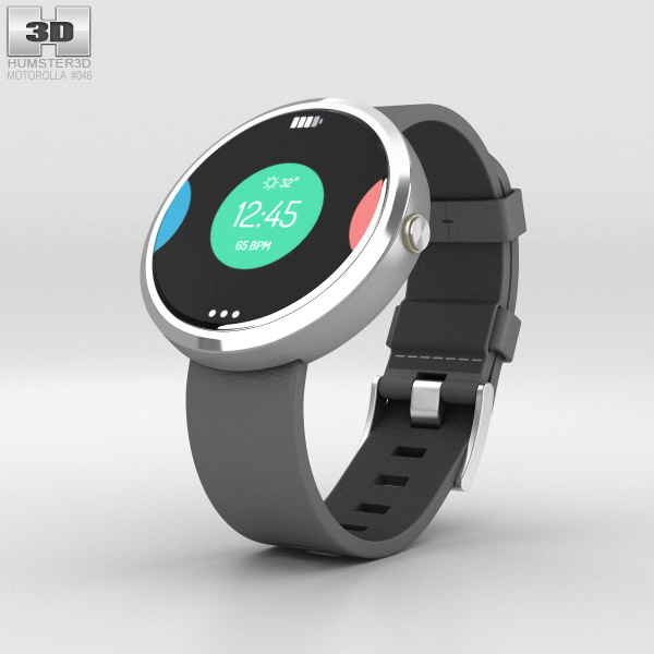 free smart watch 3d model