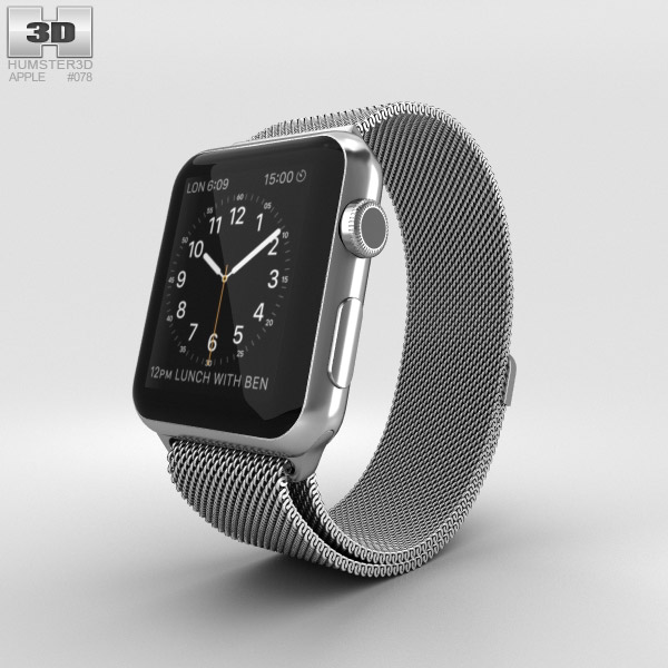 Apple Watch 42mm Stainless Steel Case 