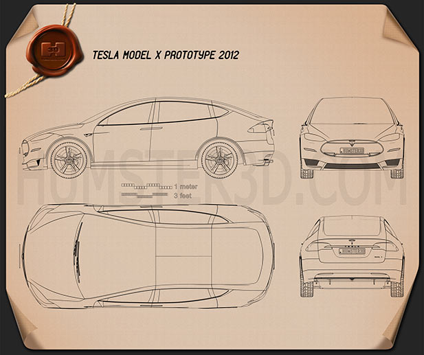 Tesla схема автомобиля - 81 фото