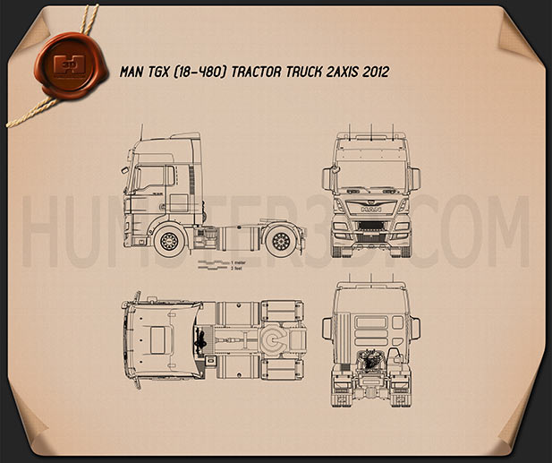 Схема man tgx