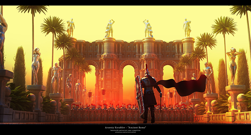 Ancient Rome by Arseniy Korablev Ancient Rome by Arseniy Korablev