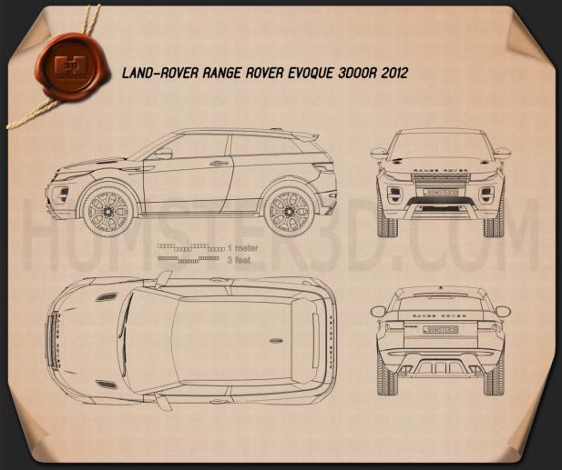 Размер рендж ровер спорт. Range Rover Evoque габариты. Габариты Рендж Ровер спорт 2010. Land Rover range Rover чертеж. Габариты Рендж Ровер 2010.