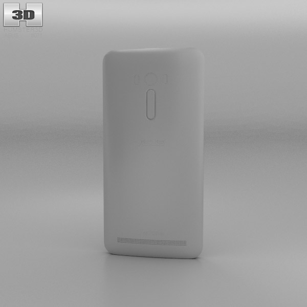 Asus Zenfone Selfie ZD551KL Pure White 3D model Hum3D