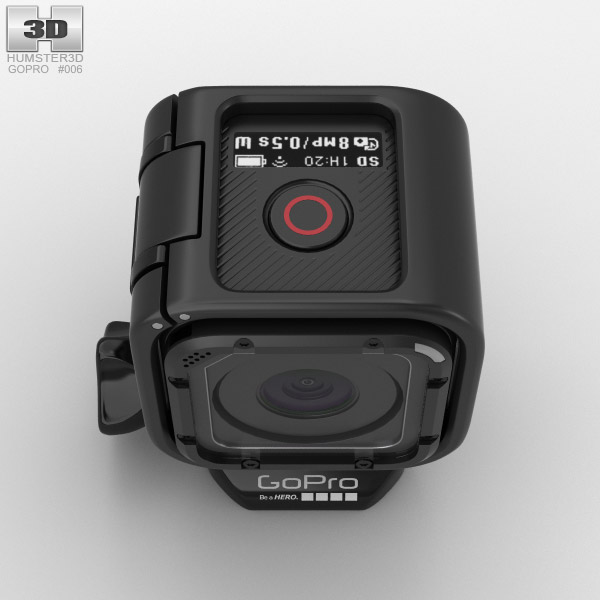 Gopro Hero4 Session 3d Model Electronics On Hum3d