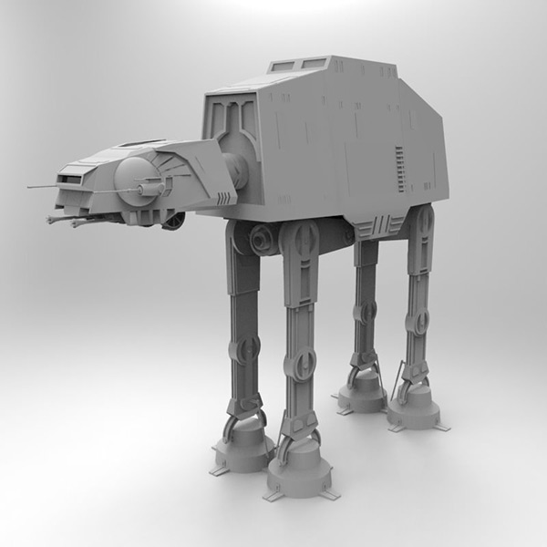 AtAt Walker Star Wars Download Free 3D models