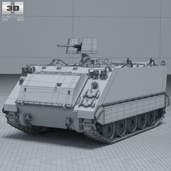 M113 3d Model Military On Hum3d