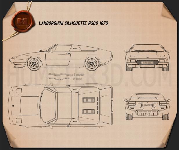 1976 Lamborghini Silhouette P300