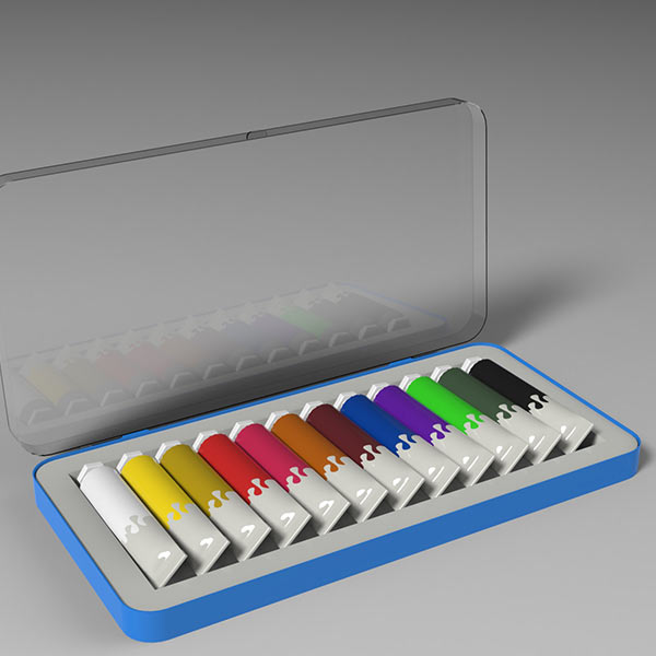 Tubes Of Paint Download Free 3d Models