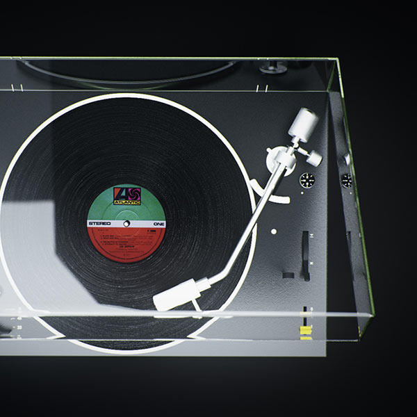 Vinyl player PS500 Download Free 3D models