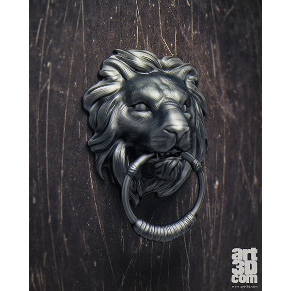 Lion Doorknocker Download Free 3d Models