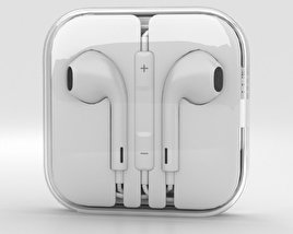 Apple EarPods 3D 모델 