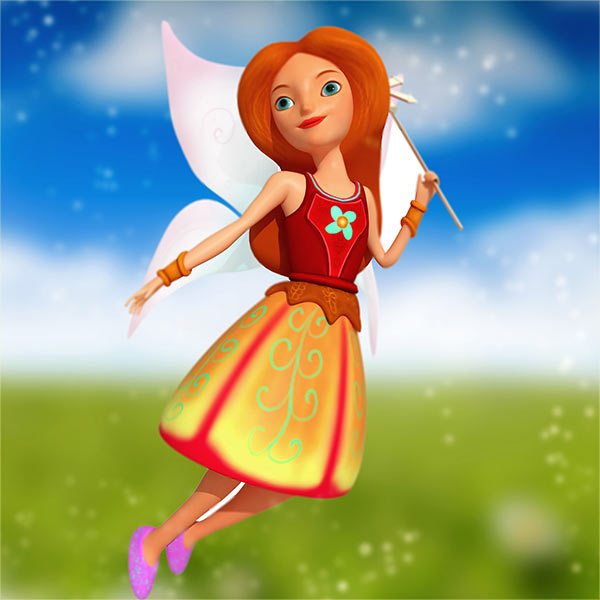 Fairy Character Low Poly Download Free 3d Models