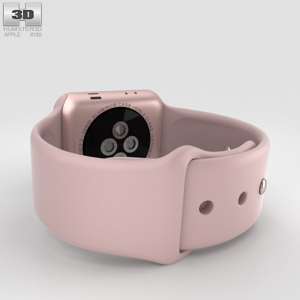 apple watch 38mm pink sand sport band