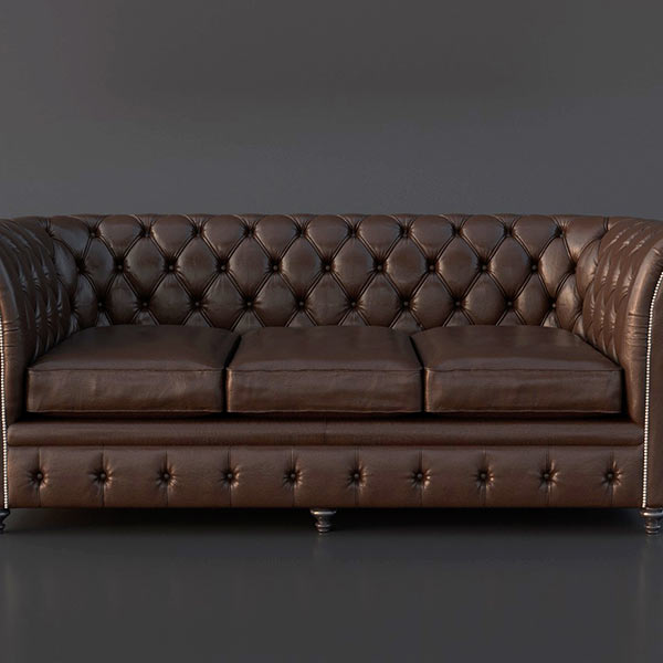 Chesterfield Sofa 3d Model Free Download