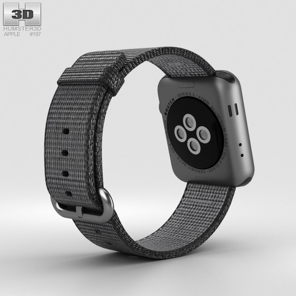 Silver apple watch series 2 42mm case space gray aluminum 6pro