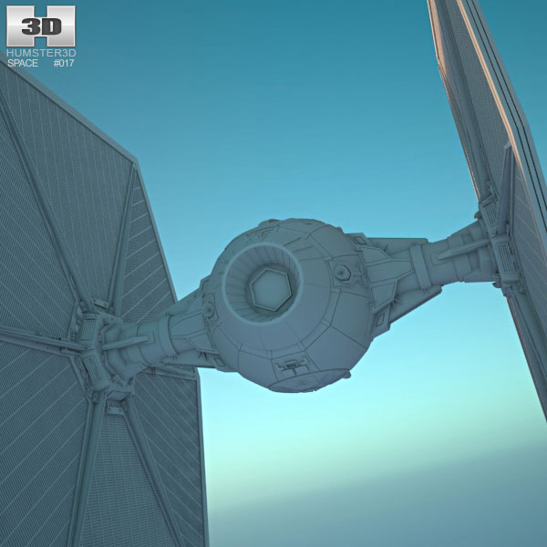Tie Fighter 3d Model Spacecraft On Hum3d