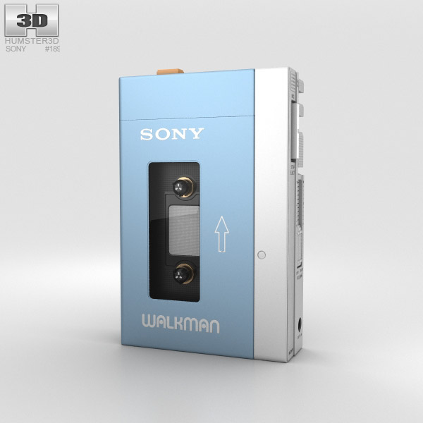 Sony Walkman TPS-L2 3D model - Electronics on Hum3D