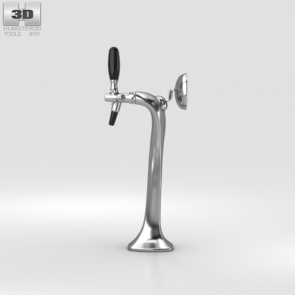 Beer Tap 3D model Life and Leisure on Hum3D
