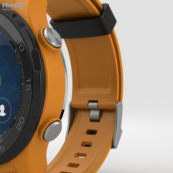 huawei watch 2 dynamic orange