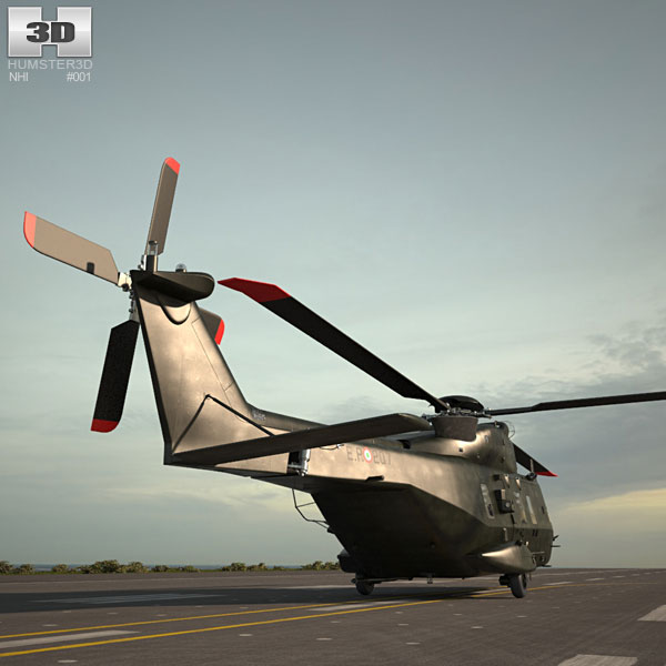 NHIndustries NH90 3D model - Hum3D