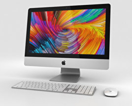 Apple iMac 21.5-inch (2017) Retina 4K 3D 모델 
