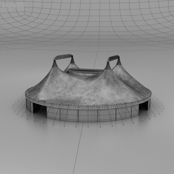 Tent 3d Model Free Download Obj