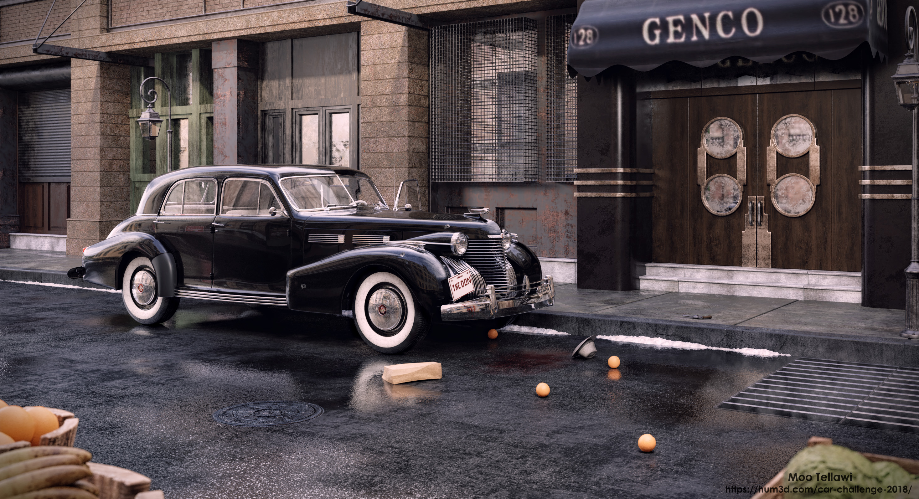 The Godfather - 3d artist Mohammad Altellawi - Hum3D