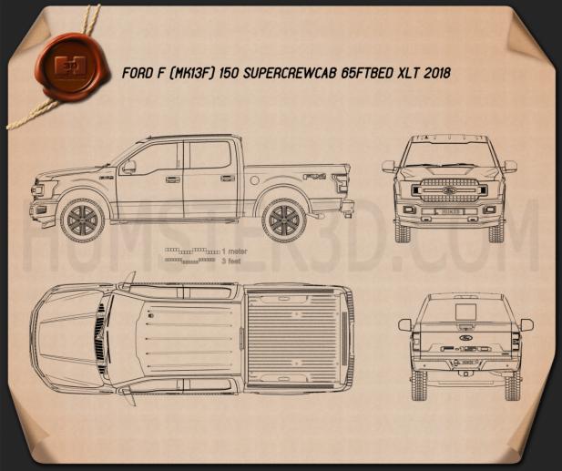 Ford F 150 Truck Dimensions