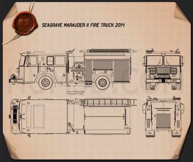 Spartan Fire Truck Blueprints