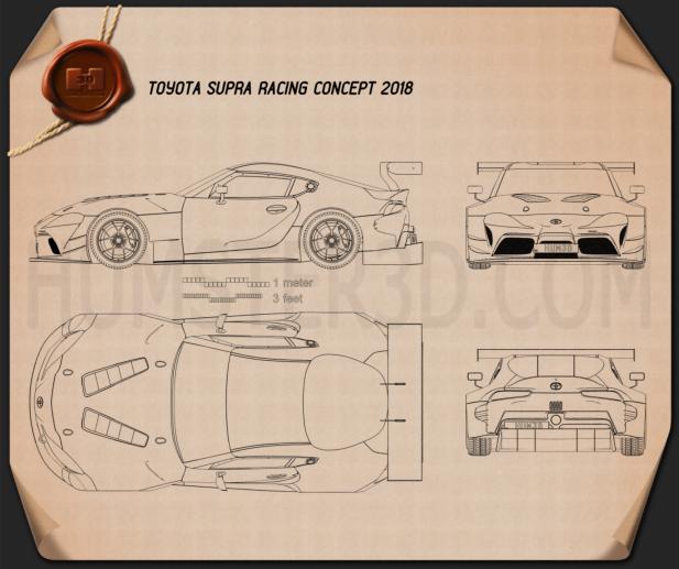 Toyota Supra Blueprint