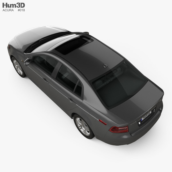 acura tl model toy car