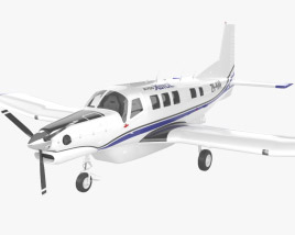 Pacific Aerospace P-750 XSTOL 3D 모델 