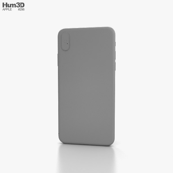 Apple Iphone Xs Max Gold 3d Model Electronics On Hum3d