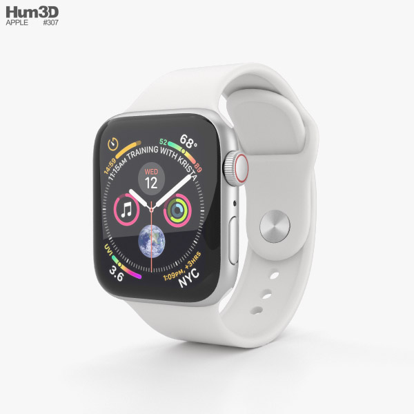 apple watch series 4 silver 40mm