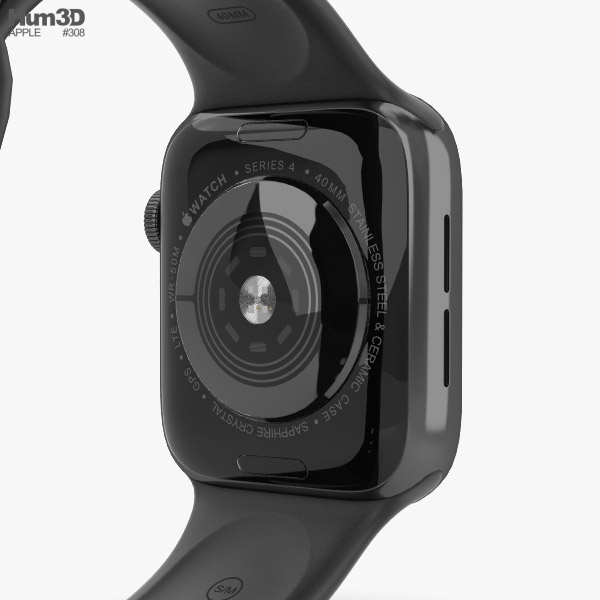 apple watch series 4 black stainless