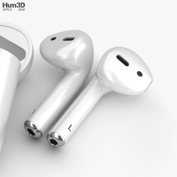 Apple Airpods 2nd Gen 3d Model Electronics On Hum3d