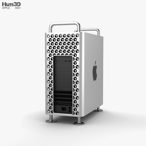Apple Mac Pro 2019 3d Model Electronics On Hum3d