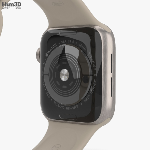 apple watch series 5 40mm titanium