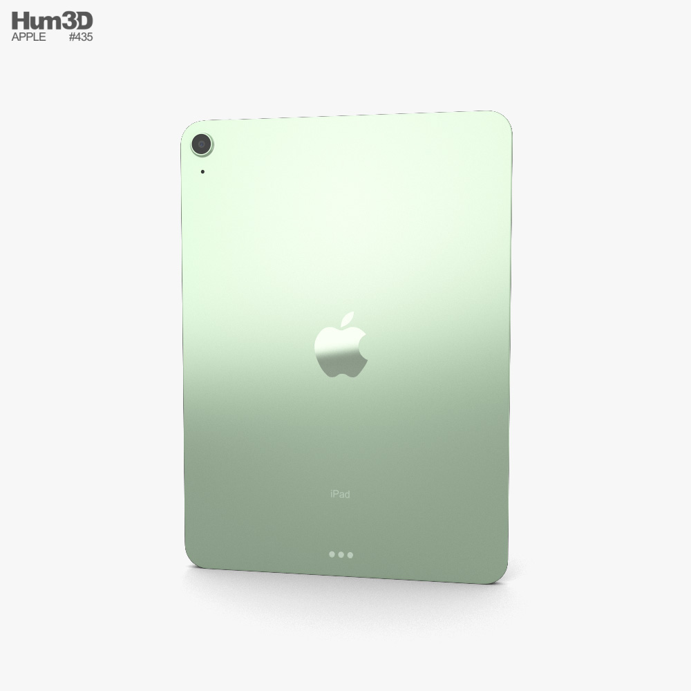 Apple iPad Air 2020 Green 3D model - Electronics on Hum3D