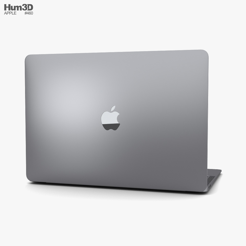 Apple MacBook Air 2020 M1 Space Gray 3D model - Electronics on Hum3D