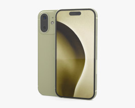 Apple iPhone 16 Green 3D model